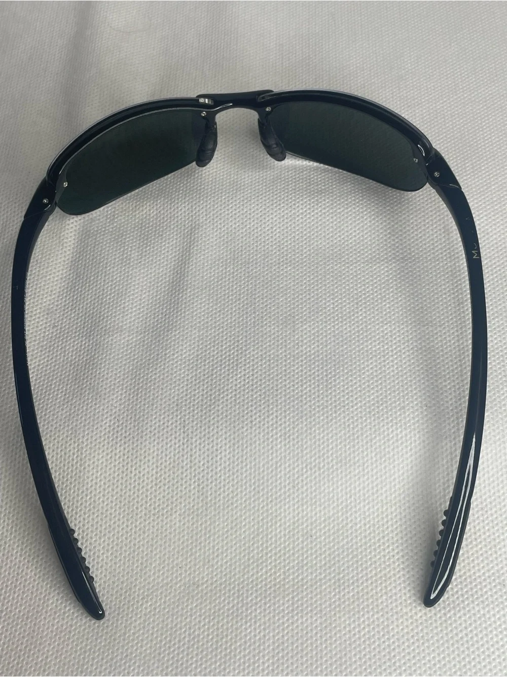 Maui Jim MAKAHA Polarized Sunglasses Triple Black 405-02 64-15-130 Made in Japan